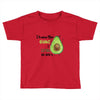 Avocado Toddler T-shirt