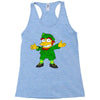 happy saint patrick day simpson Racerback Tank