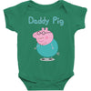 peppa pig  daddy pig Baby Bodysuit