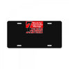 funny  7 words for marriage, ideal gift, birthday present License Plate