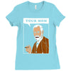 your mom freud Ladies Fitted T-Shirt