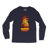 pineapple and beach Long Sleeve Shirts
