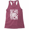buy me car parts and tell me i'm pretty mechanic turbo nfs fan Racerback Tank