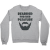 mens bearded Crewneck Sweatshirt