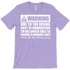 warning due to the rising cost of ammo T-Shirt