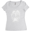 dead head Women's Triblend Scoop T-shirt