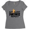 Fortnite Women's Triblend Scoop T-shirt