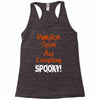 pumpkin spice and everything spooky Racerback Tank