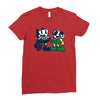cupman and robin Ladies Fitted T-Shirt