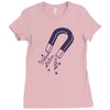 powerful magnet Ladies Fitted T-Shirt
