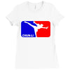 chunli nba style Ladies Fitted T-Shirt