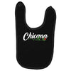 chicana with rose Baby Bibs