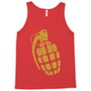 granate grenade waffe weapon krieg war pc game classic usa army Tank Top