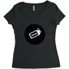 TOP BRAND Women's Triblend Scoop T-shirt