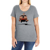 mutt cutts Ladies Curvy T-Shirt