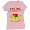 ls mug found missing piece Ladies Fitted T-Shirt