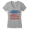 us flag Women's V-Neck T-Shirt