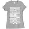 banksy prisoner barcode Ladies Fitted T-Shirt