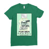 2 stroke aftershave, ideal birthday gift present. Ladies Fitted T-Shirt