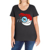 the man with the golden zapper Ladies Curvy T-Shirt