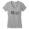 heat Women's V-Neck T-Shirt