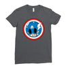 angry captain Ladies Fitted T-Shirt