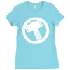 thor logo avengers marvel Ladies Fitted T-Shirt