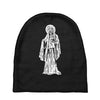 santa muerte blanca Baby Beanies