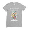 my body is a garden, not a graveyard black Ladies Fitted T-Shirt
