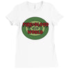 my world is sick and sad Ladies Fitted T-Shirt