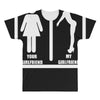 your girlfriend vs my girlfriend funny pub jokr  impress your friends! All Over Men's T-shirt