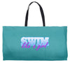 swim like a girl neon Weekender Totes
