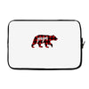 papa christmas bear Laptop sleeve