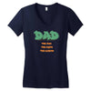 dad the man the myth the legend Women's V-Neck T-Shirt