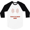 amateur ham radio callsign antenna 3/4 Sleeve Shirt
