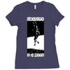 gravity is a myth Ladies Fitted T-Shirt
