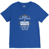 Smart Good Looking Childcare Worker Doesnt Get Better Than V-Neck Tee