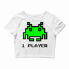 arcade player one Crop Top