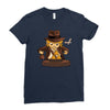 indiana link Ladies Fitted T-Shirt