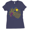 beach Ladies Fitted T-Shirt
