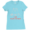 i am your father Ladies Fitted T-Shirt