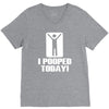 novelty funny humor tee graphic V-Neck Tee