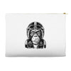 monkey in the motorcycle Accessory Pouches