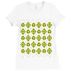 reduce, reuse, reargyle Ladies Fitted T-Shirt