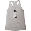 keep calm, we're all mad here Racerback Tank