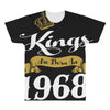 kings are born in 1968 All Over Men's T-shirt