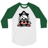 pirate panda 3/4 Sleeve Shirt