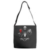 bohemian dark side Adjustable Strap Totes