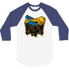 plastic debris 3/4 Sleeve Shirt