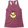 i dont want to job Racerback Tank